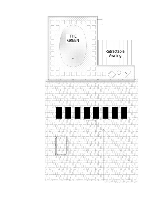Upper Level Floorplan image of The Evergreen Cottage House Plan